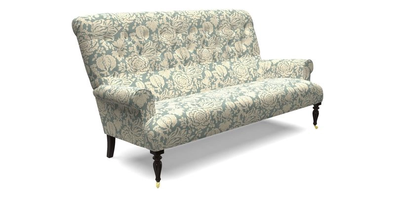 Chelsham 3 seater sofa in Two Tone Plain Biscuit