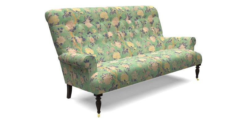 Chelsham 3 seater sofa in Two Tone Plain Biscuit