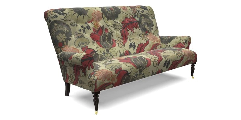 Chelsham 3 seater sofa in Two Tone Plain Biscuit