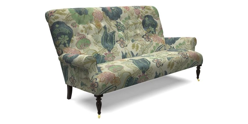 Chelsham 3 seater sofa in Two Tone Plain Biscuit