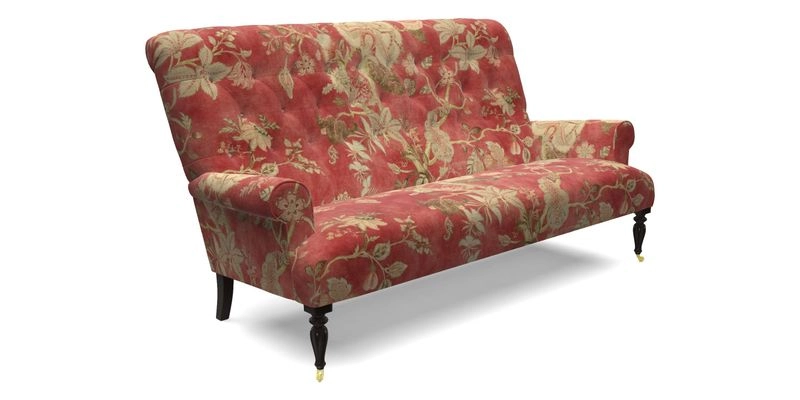 Chelsham 3 seater sofa in Two Tone Plain Biscuit