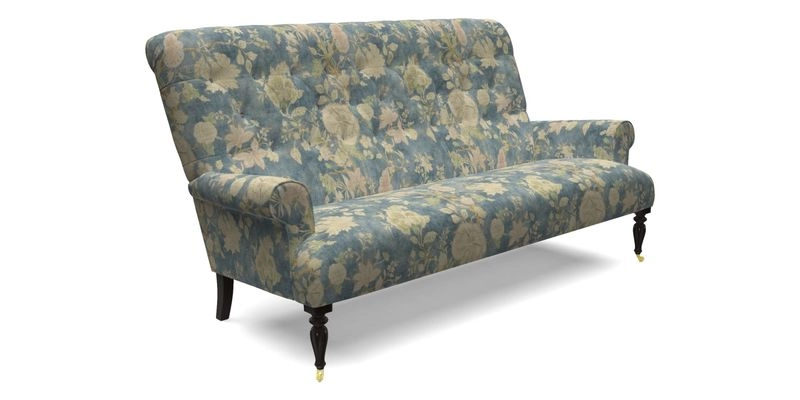 Chelsham 3 seater sofa in Two Tone Plain Biscuit