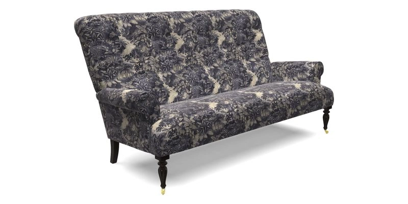 Chelsham 3 seater sofa in Two Tone Plain Biscuit