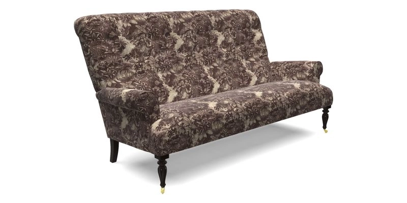 Chelsham 3 seater sofa in Two Tone Plain Biscuit