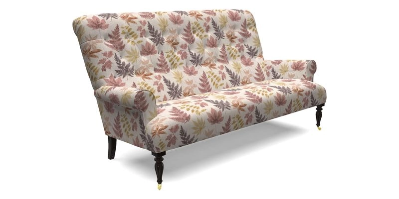Chelsham 3 seater sofa in Two Tone Plain Biscuit
