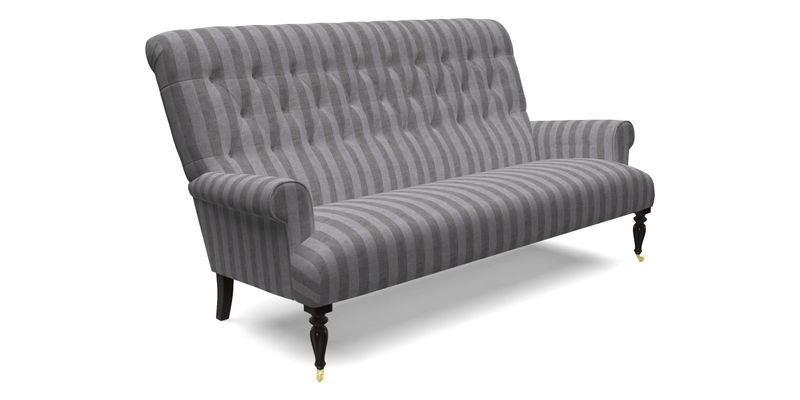 Chelsham 3 seater sofa in Two Tone Plain Biscuit