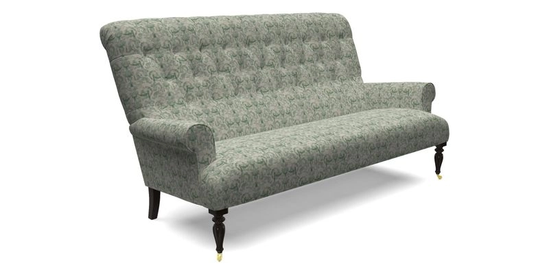 Chelsham 3 seater sofa in Two Tone Plain Biscuit