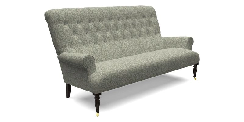 Chelsham 3 seater sofa in Two Tone Plain Biscuit