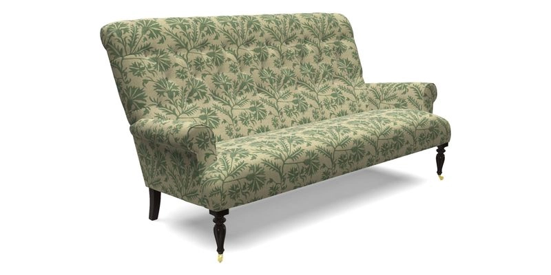 Chelsham 3 seater sofa in Two Tone Plain Biscuit
