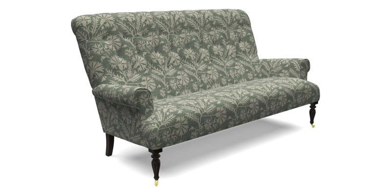 Chelsham 3 seater sofa in Two Tone Plain Biscuit