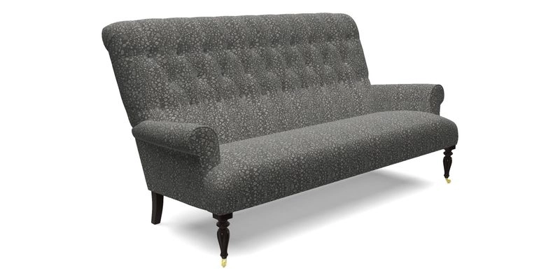 Chelsham 3 seater sofa in Two Tone Plain Biscuit
