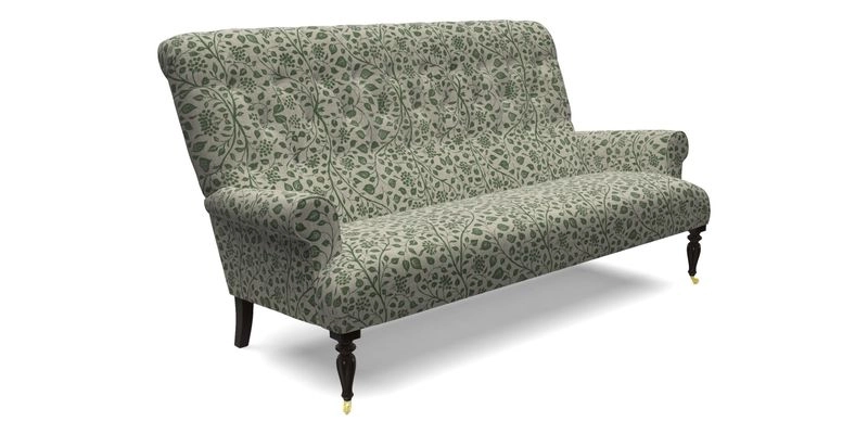 Chelsham 3 seater sofa in Two Tone Plain Biscuit