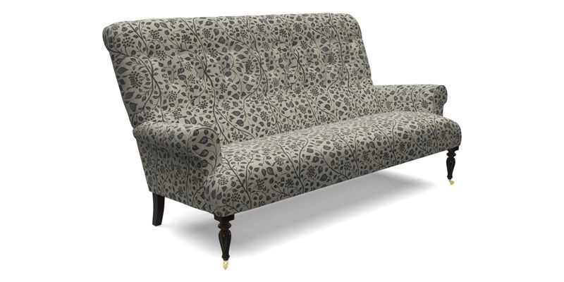 Chelsham 3 seater sofa in Two Tone Plain Biscuit