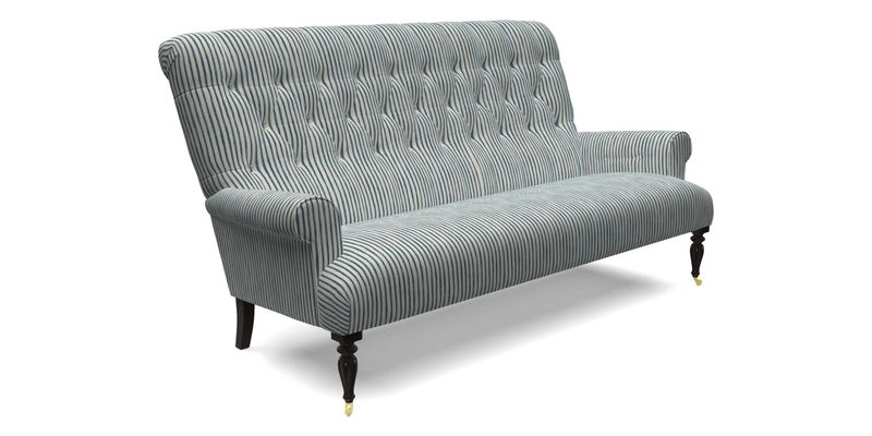 Chelsham 3 seater sofa in Two Tone Plain Biscuit