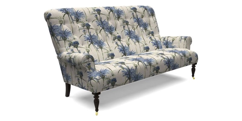 Chelsham 3 seater sofa in Two Tone Plain Biscuit