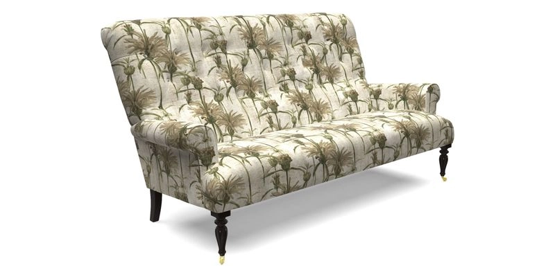 Chelsham 3 seater sofa in Two Tone Plain Biscuit