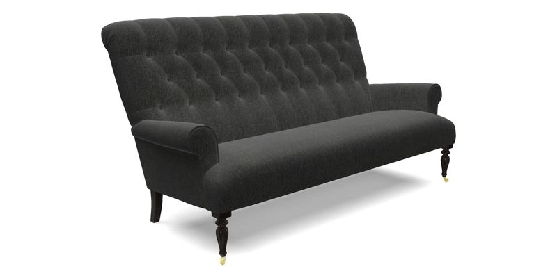 Chelsham 3 seater sofa in Two Tone Plain Biscuit