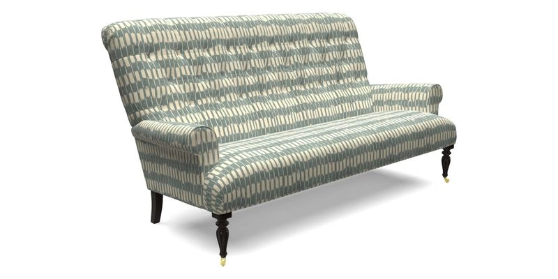 Chelsham 3 seater sofa in Two Tone Plain Biscuit