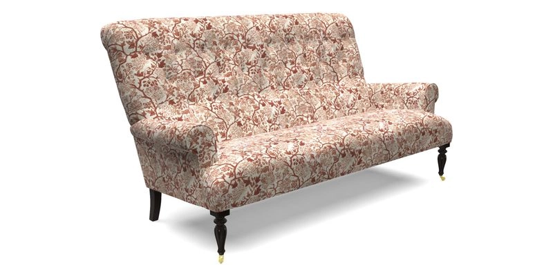 Chelsham 3 seater sofa in Two Tone Plain Biscuit