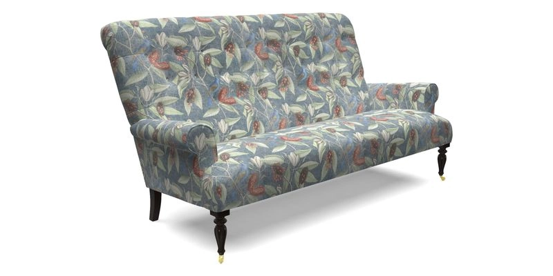 Chelsham 3 seater sofa in Two Tone Plain Biscuit