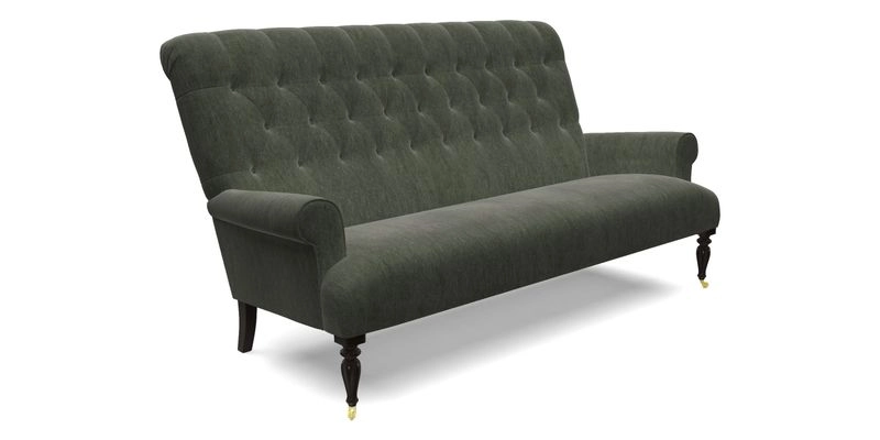 Chelsham 3 seater sofa in Two Tone Plain Biscuit