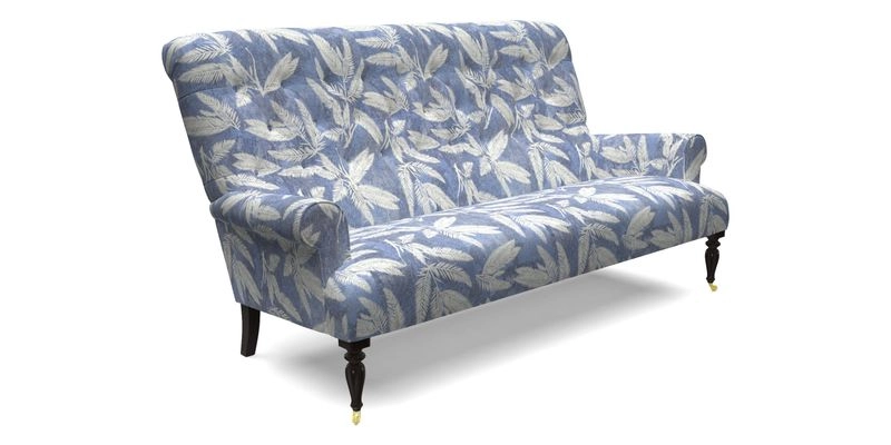 Chelsham 3 seater sofa in Two Tone Plain Biscuit