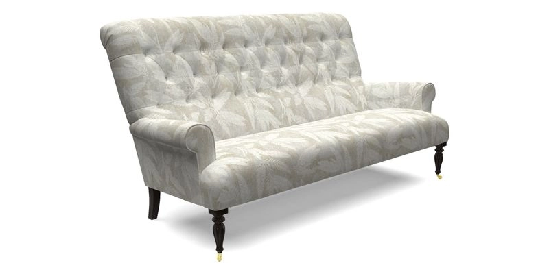 Chelsham 3 seater sofa in Two Tone Plain Biscuit
