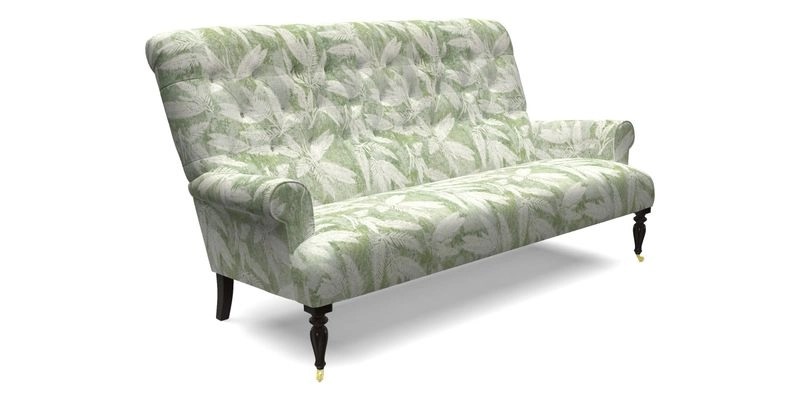 Chelsham 3 seater sofa in Two Tone Plain Biscuit