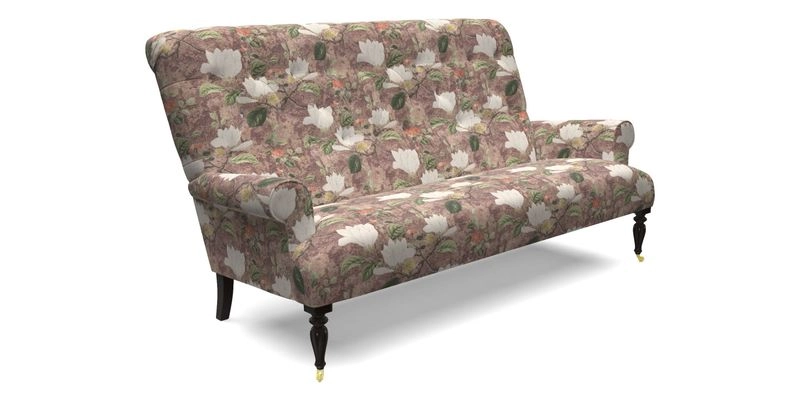 Chelsham 3 seater sofa in Two Tone Plain Biscuit