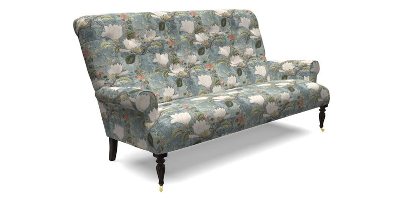 Chelsham 3 seater sofa in Two Tone Plain Biscuit