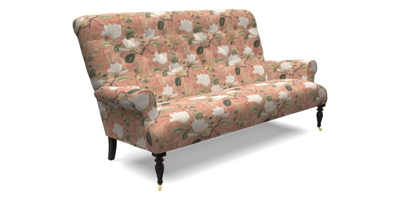 Chelsham 3 seater sofa in Two Tone Plain Biscuit