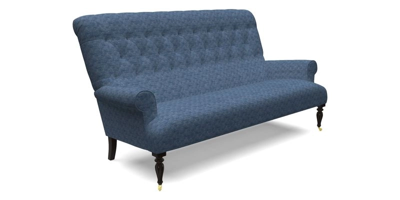 Chelsham 3 seater sofa in Two Tone Plain Biscuit
