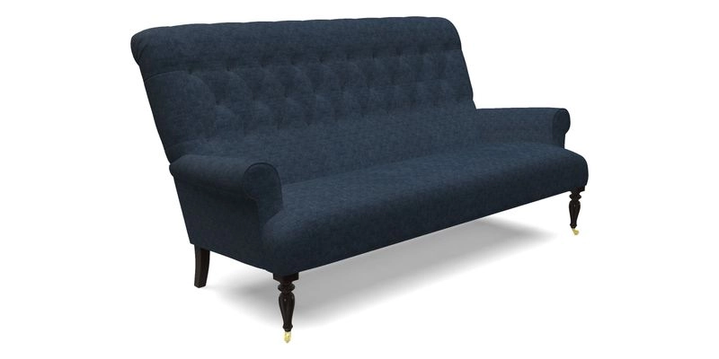 Chelsham 3 seater sofa in Two Tone Plain Biscuit