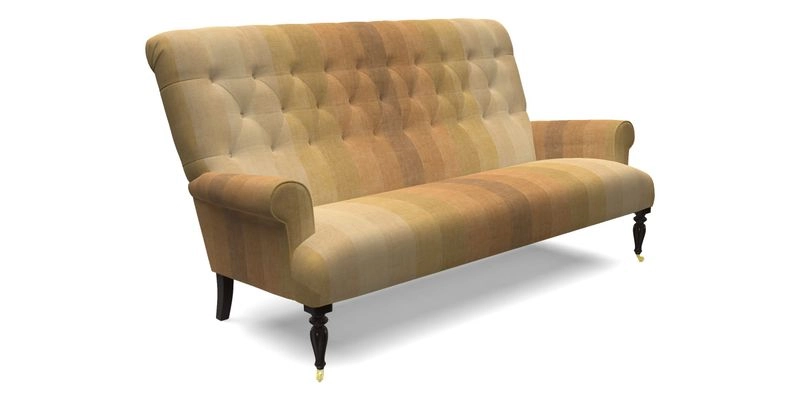 Chelsham 3 seater sofa in Two Tone Plain Biscuit