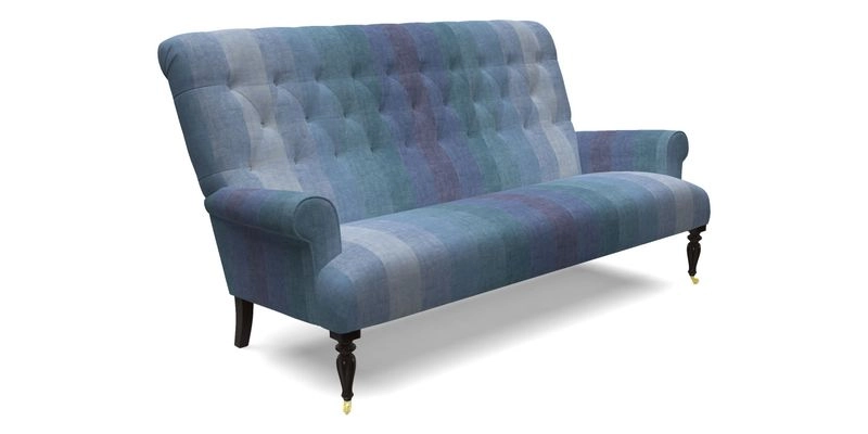 Chelsham 3 seater sofa in Two Tone Plain Biscuit
