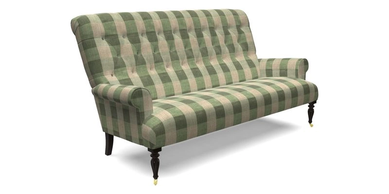 Chelsham 3 seater sofa in Two Tone Plain Biscuit