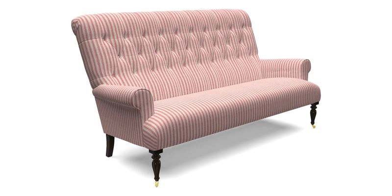 Chelsham 3 seater sofa in Two Tone Plain Biscuit