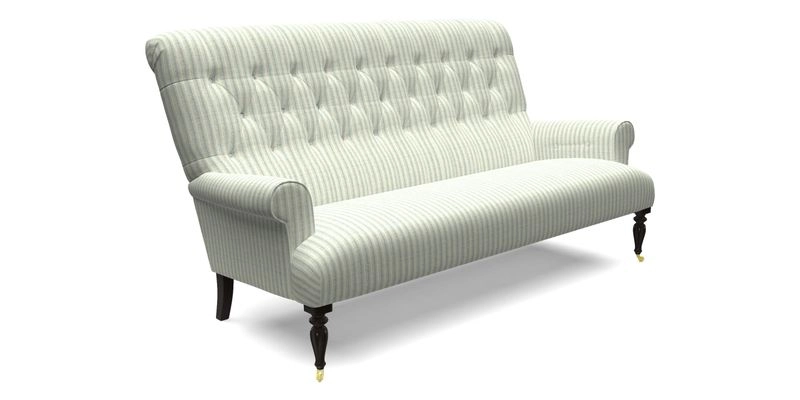 Chelsham 3 seater sofa in Two Tone Plain Biscuit