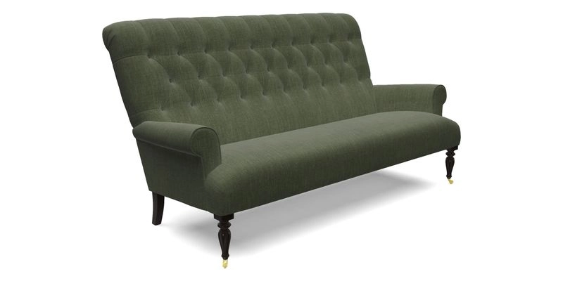 Chelsham 3 seater sofa in Two Tone Plain Biscuit
