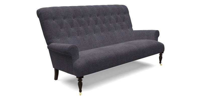 Chelsham 3 seater sofa in Two Tone Plain Biscuit