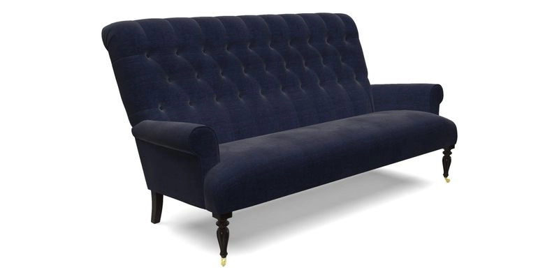 Chelsham 3 seater sofa in Two Tone Plain Biscuit