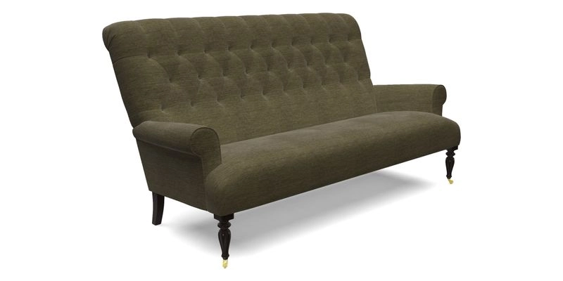 Chelsham 3 seater sofa in Two Tone Plain Biscuit