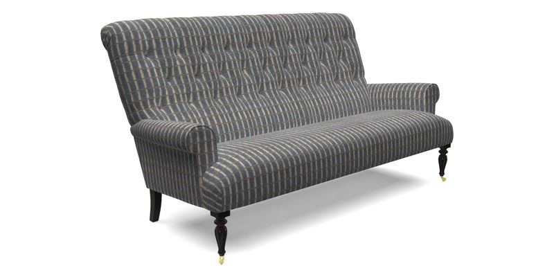 Chelsham 3 seater sofa in Two Tone Plain Biscuit