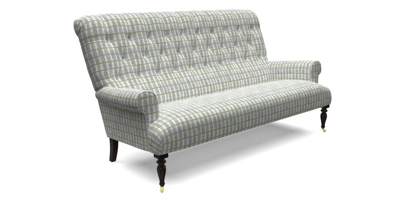 Chelsham 3 seater sofa in Two Tone Plain Biscuit