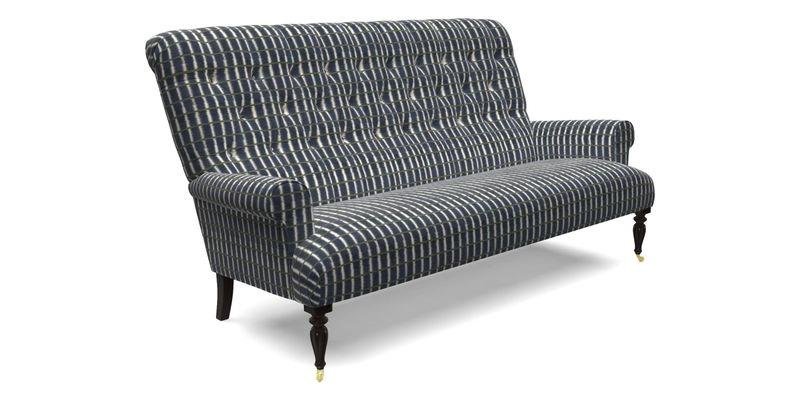 Chelsham 3 seater sofa in Two Tone Plain Biscuit