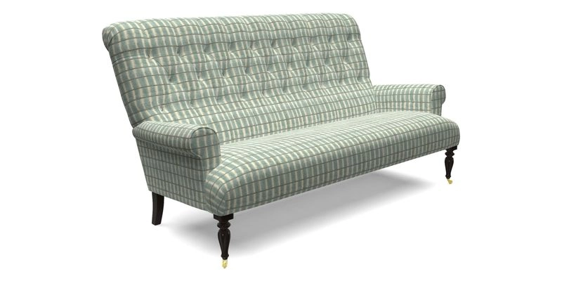 Chelsham 3 seater sofa in Two Tone Plain Biscuit