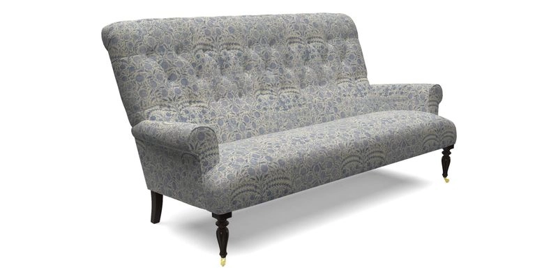 Chelsham 3 seater sofa in Two Tone Plain Biscuit