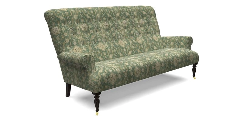 Chelsham 3 seater sofa in Two Tone Plain Biscuit