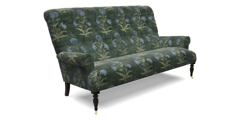 Chelsham 3 seater sofa in Two Tone Plain Biscuit