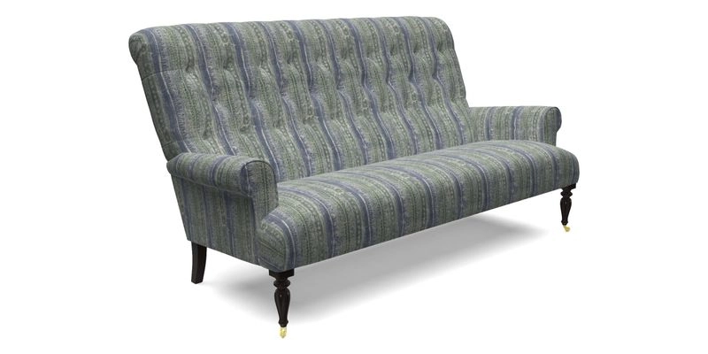 Chelsham 3 seater sofa in Two Tone Plain Biscuit